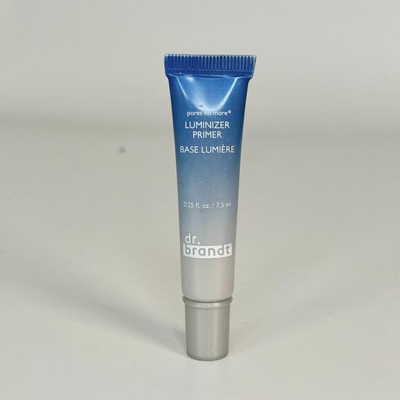 Dr. Brandt Pores No More Luminizer Primer Travel .25 fl oz 7.5 ml New - Picture 1 of 6